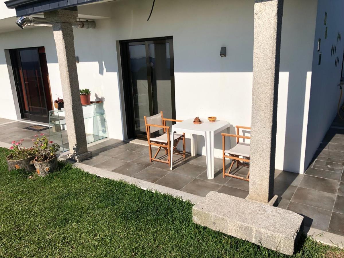 Precioso Apartamento Con Terreno Y Vistas A Cies Vigo Esterno foto