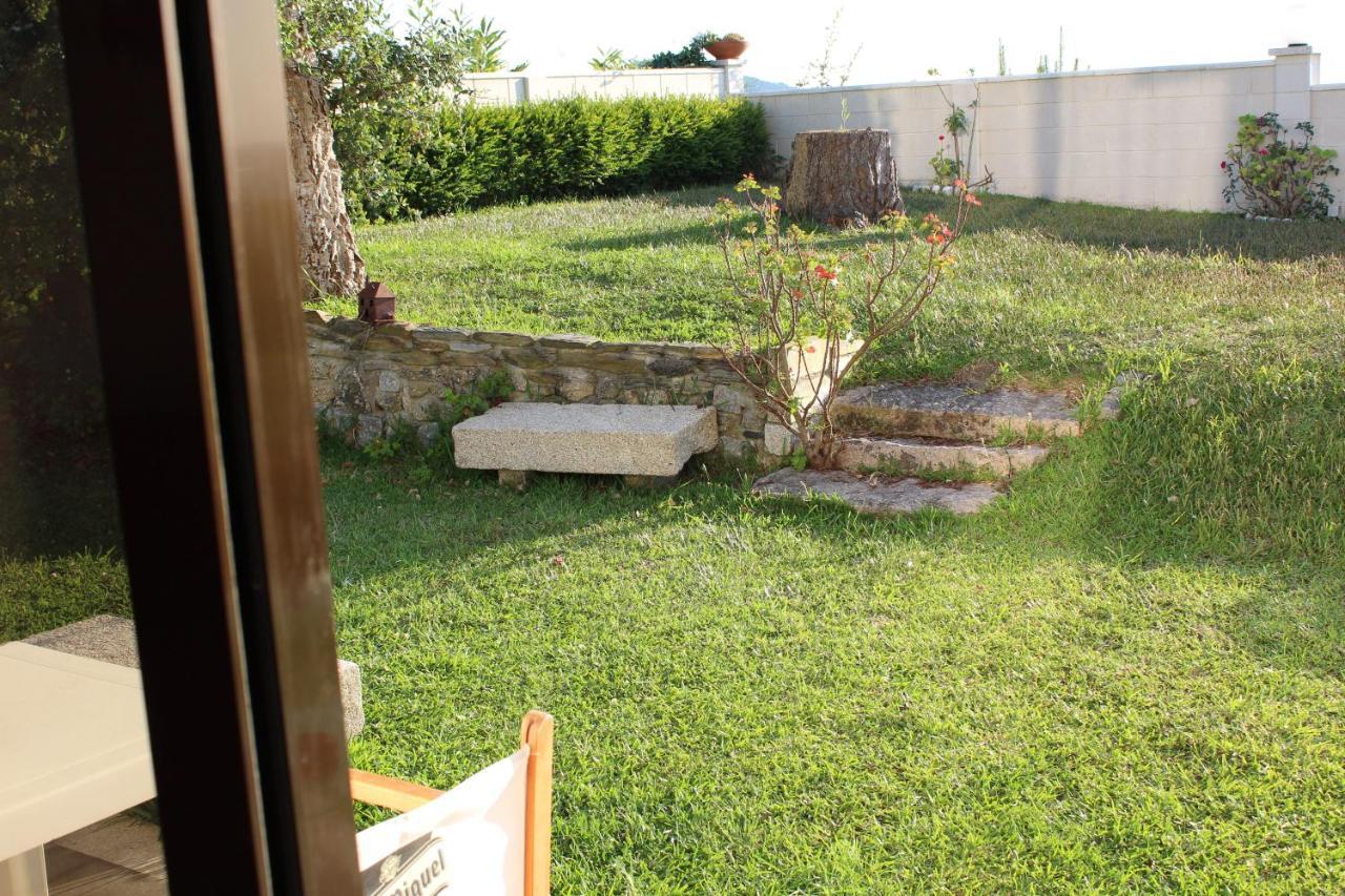 Precioso Apartamento Con Terreno Y Vistas A Cies Vigo Esterno foto